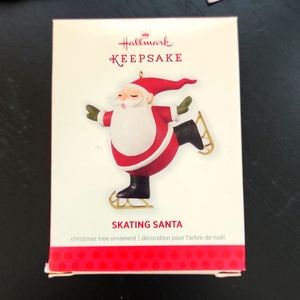 Hallmark Keepsake Ornament Skating Santa 2013  New in Box